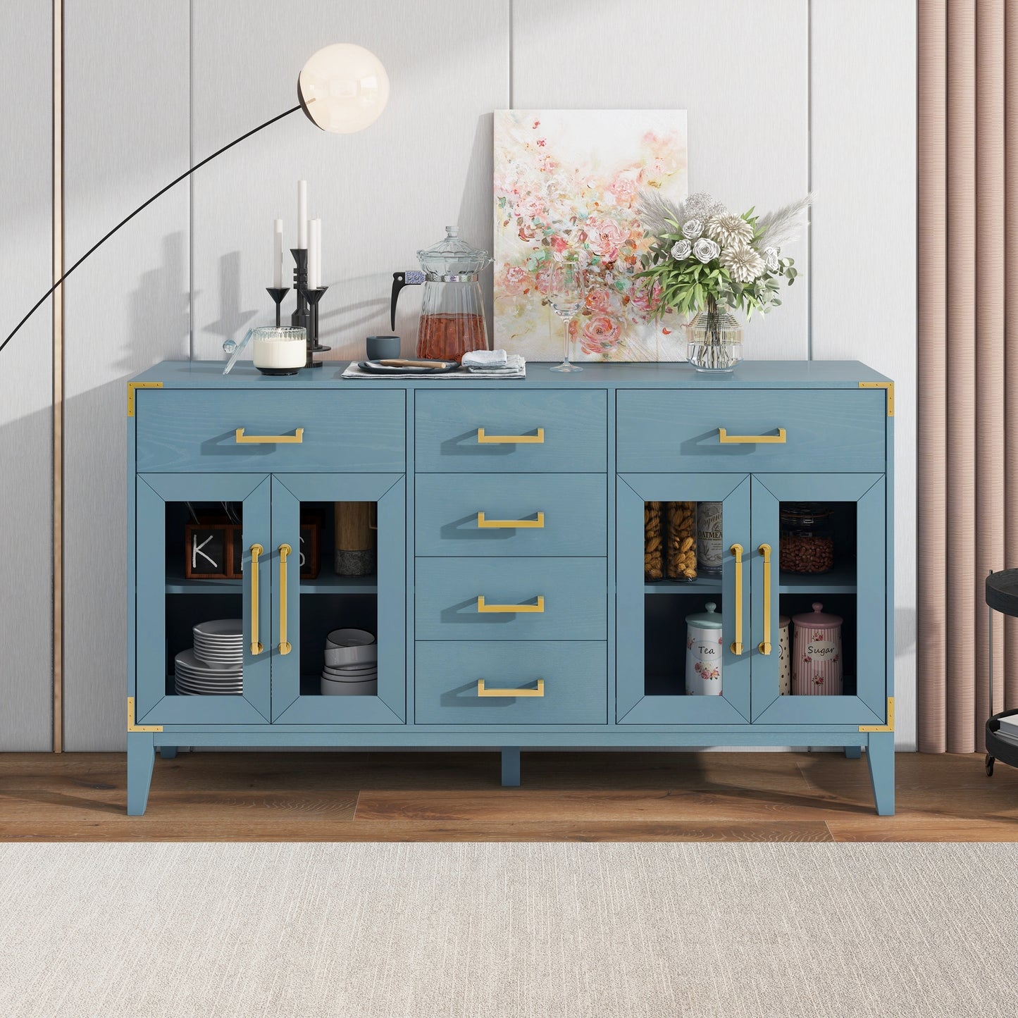 Koch Sideboard Buffet - Blue