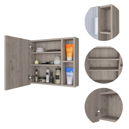 Oman Medicine Cabinet - Light Gray