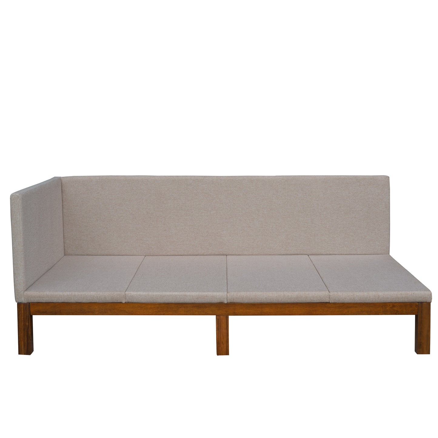 Fumo Twin Size Upholstered Daybed - Beige