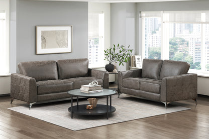 Ayala Loveseat - Brown