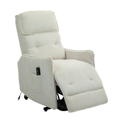 Fraser Electric Recliner Chair - Beige