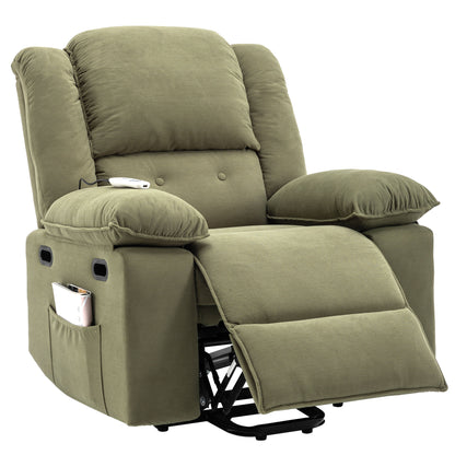 Euphoria Power Lift  Massage Recliner Chair - Green