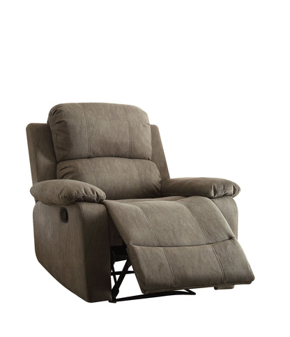 Bina Microfiber Recliner - Gray