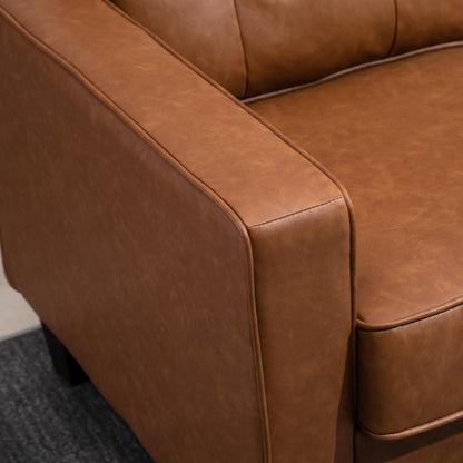 Hocom Wide Loveseat - Brown