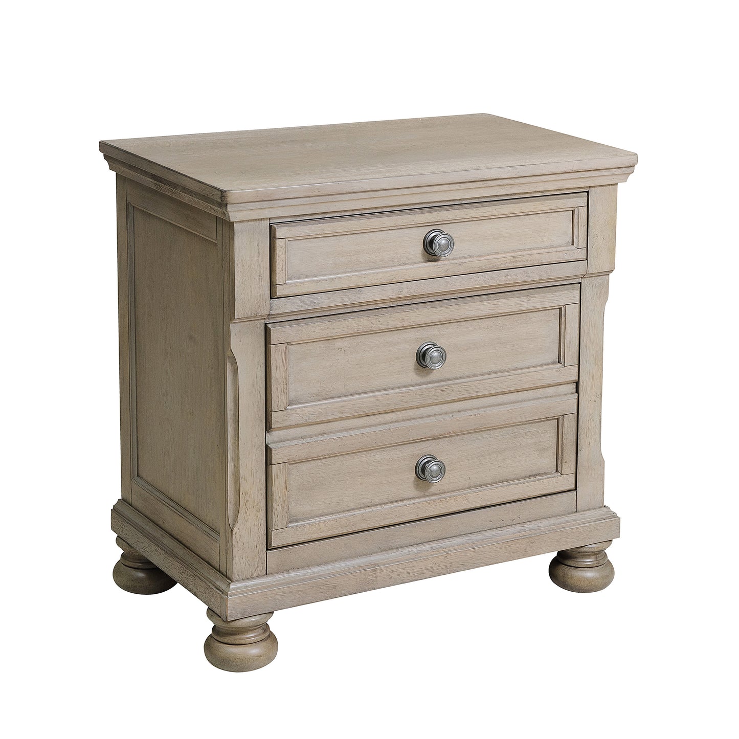 Visio Nightstand End Table - Gray