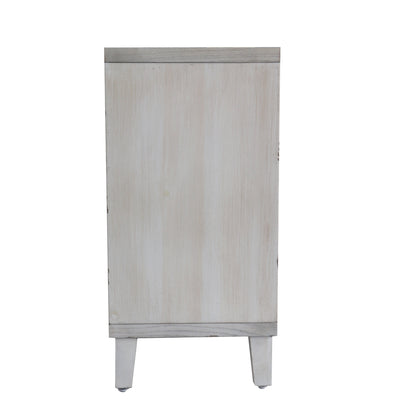 Garne Accent Buffet Server Cabinet- White Washed