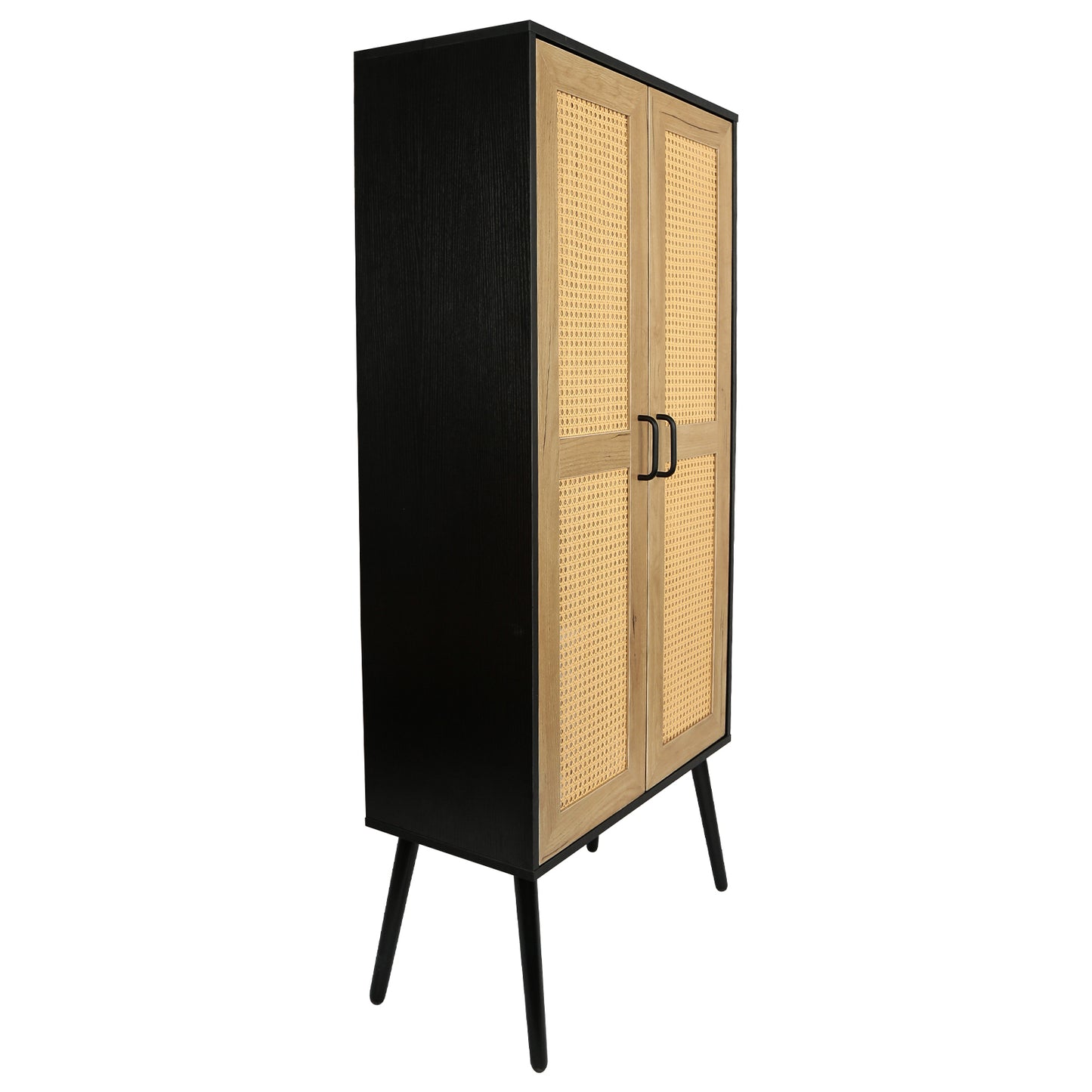 Nix Rattan Doors Storage Cabinet