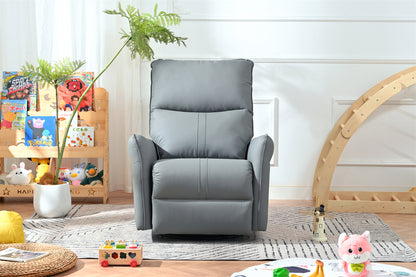 Amos Power Swivel Rocker Recliner Chair - Gray