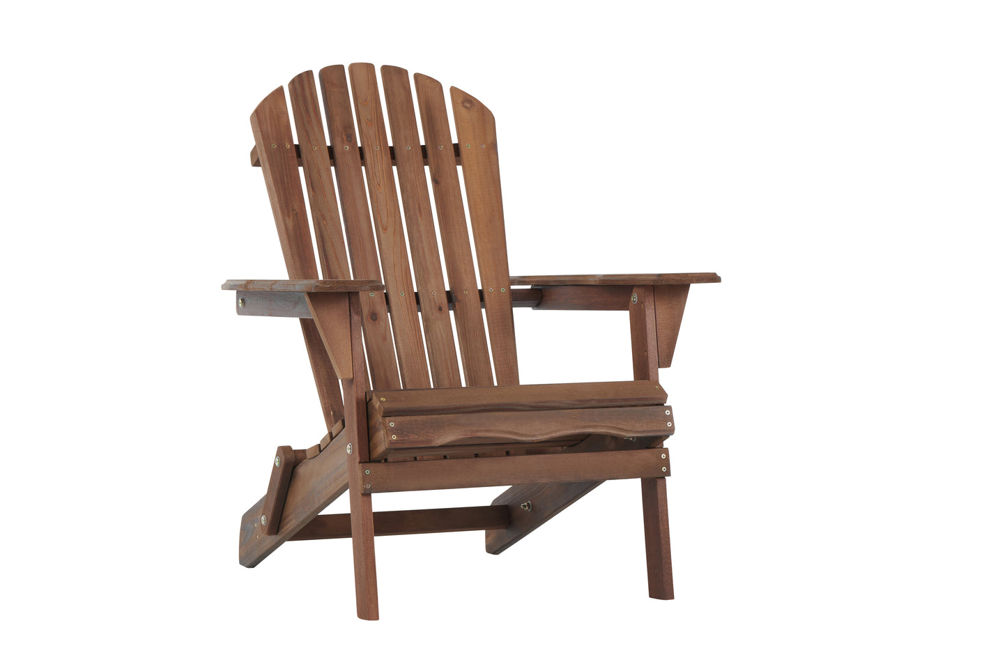 Noma Oversize Wooden Folding Adirondack Chair (Set of 2)