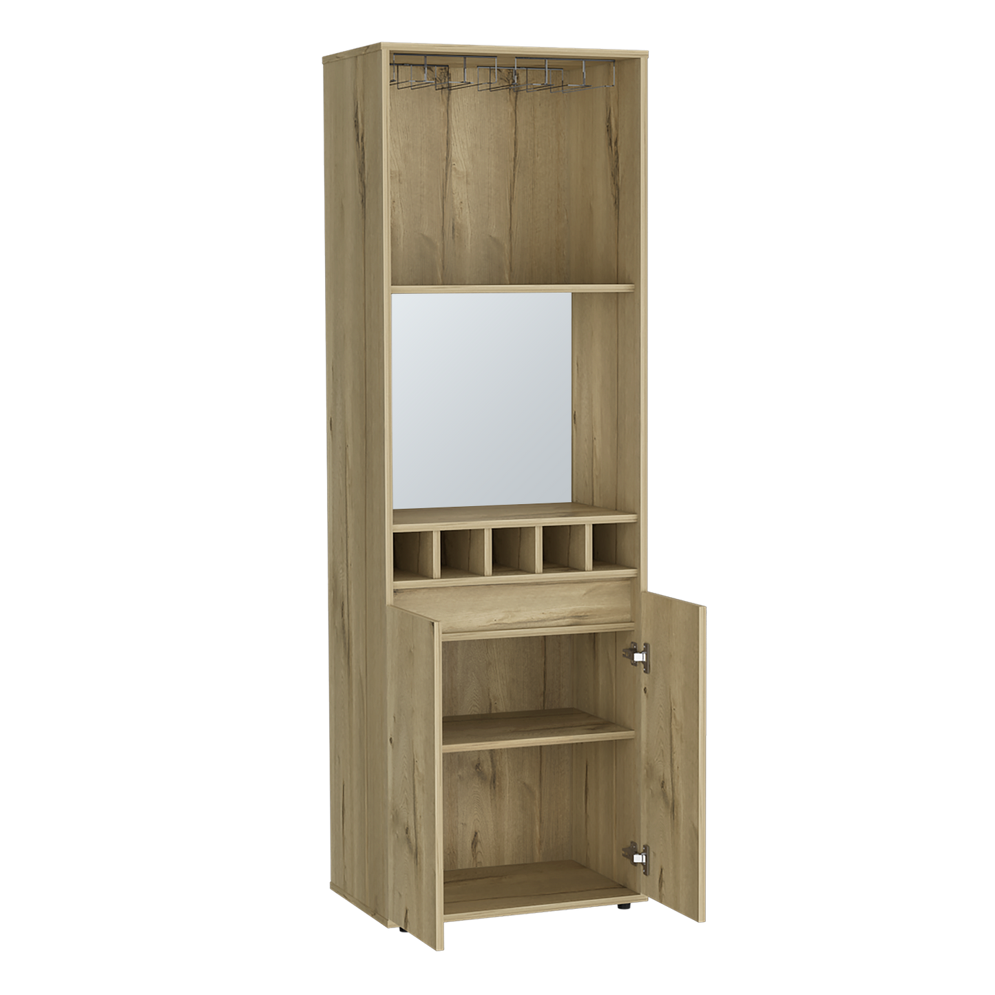 Tucson Bar Cabinet - Light Oak