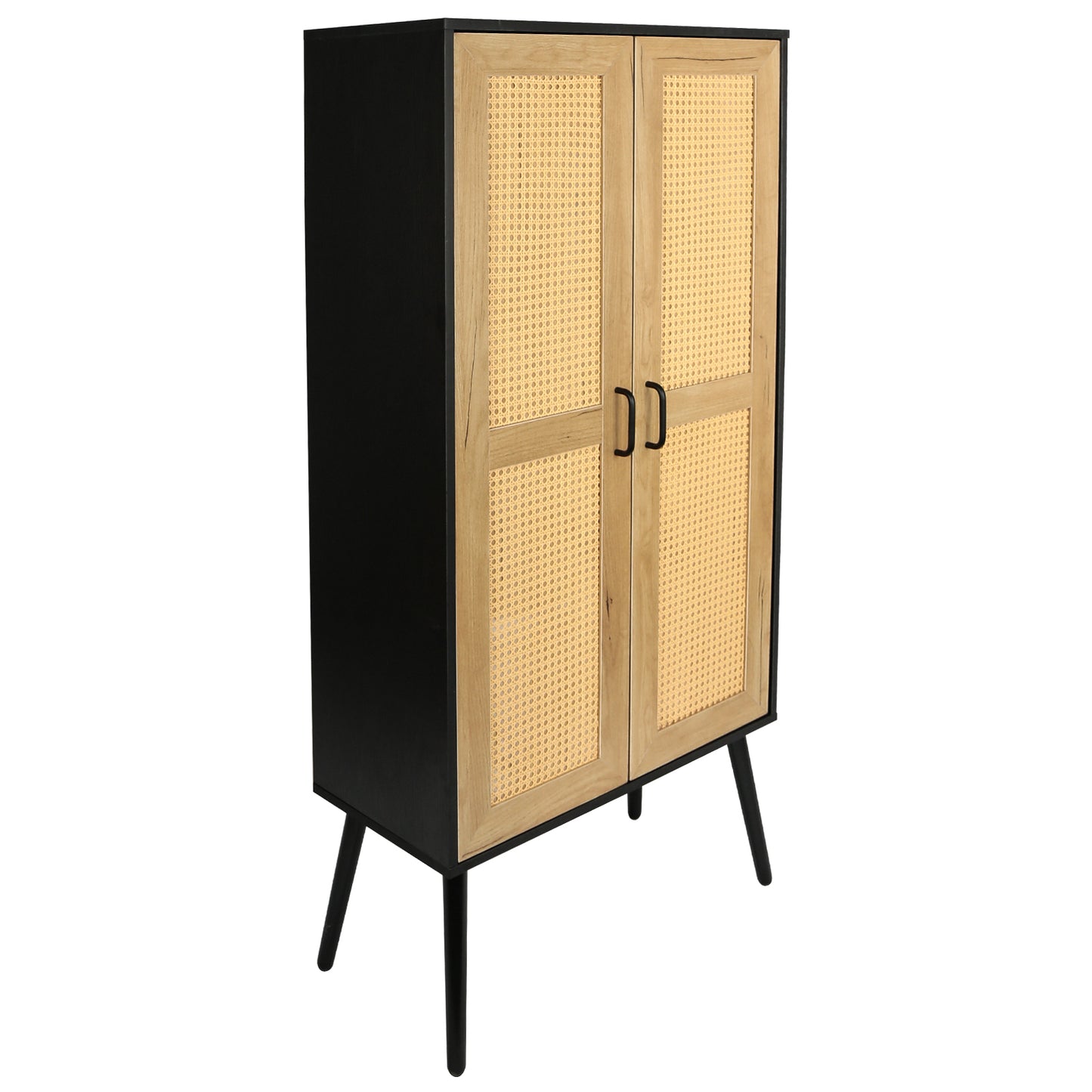 Nix Rattan Doors Storage Cabinet