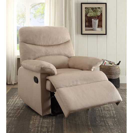 Arcadia Woven Fabric Recliner - Beige