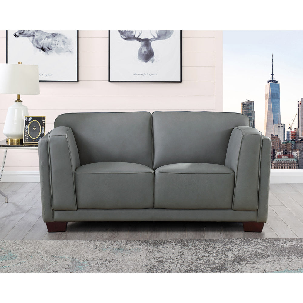 Marshall Leather Loveseat