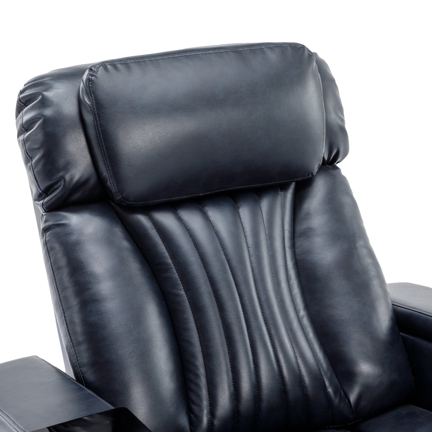 Comfort Max 270 Degree Swivel Power Recliner - Blue