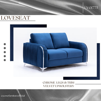 Velvet Wenona Loveseat