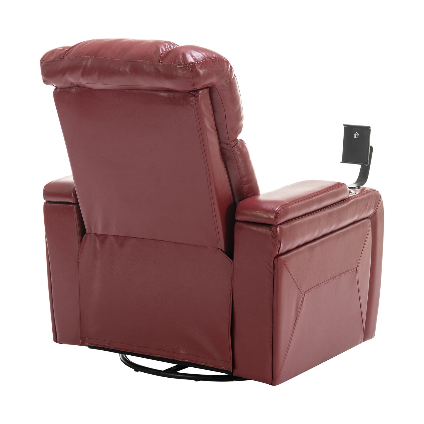 Comfort Max 270 Degree Swivel Power Recliner - Red