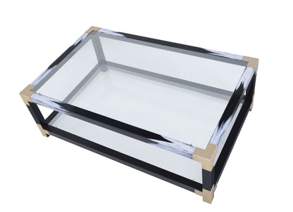 Azure Glass Coffee Table