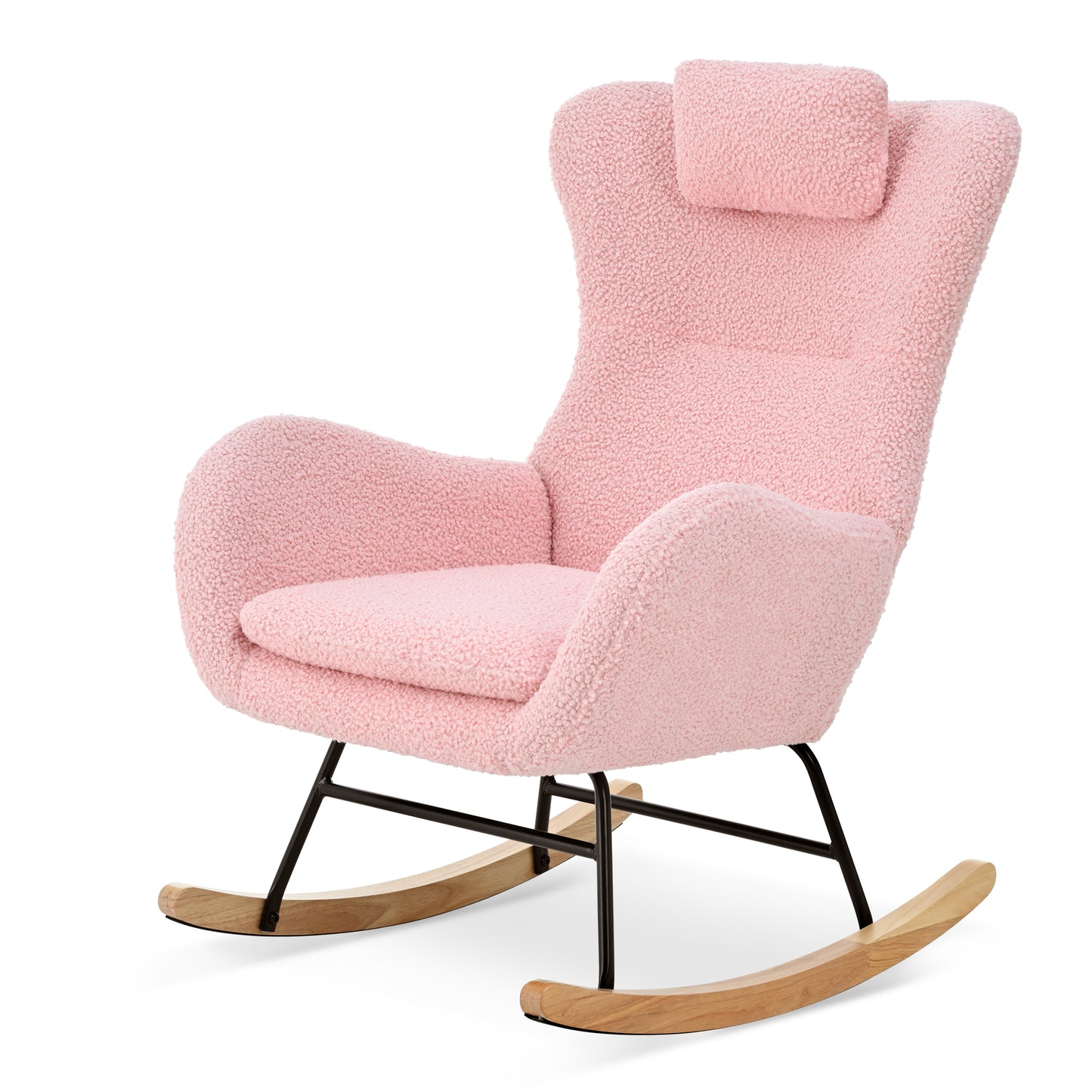 Anton Rocking Chair - Pink