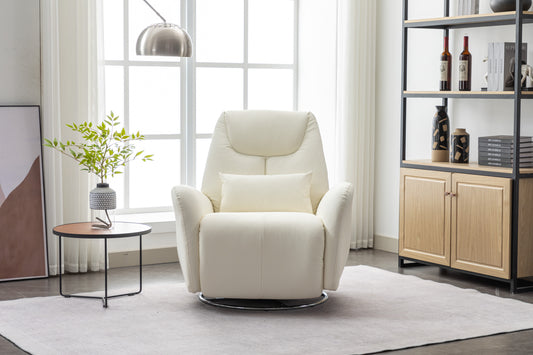 A.I. 270 Degree Swivel Power Recliner - White