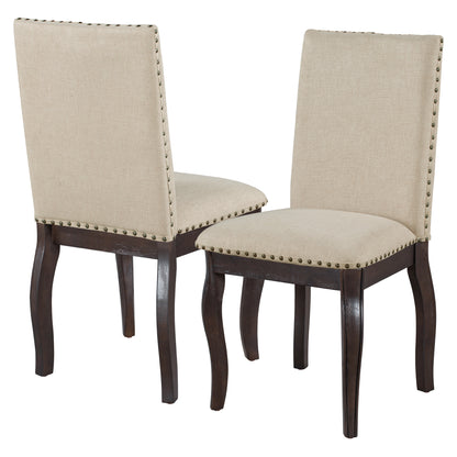 Stanley Dining Chairs with Nailhead (Set of 4) - Espresso