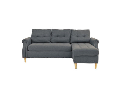 Carmen Corner Reversible Sectional Sofa - Gray