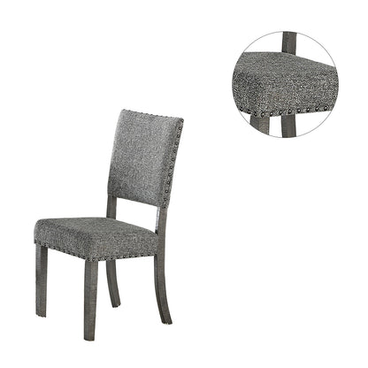 Takako Fabric Dining Chair (Set of 2) - Gray