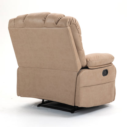 Thomson Large Fabric Recliner Chair - Yellow