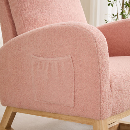 Lester Rocking Chair - Pink