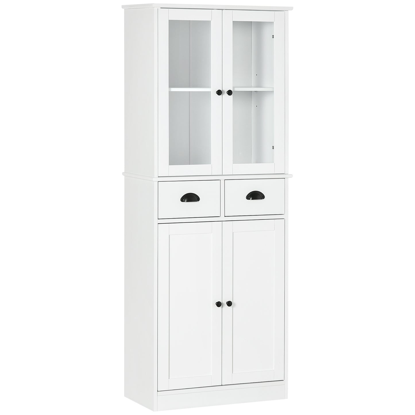 Paterson Traditional Style Storage Cabinet - White