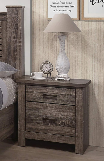 Sato Solidwood Nightstand - Natural