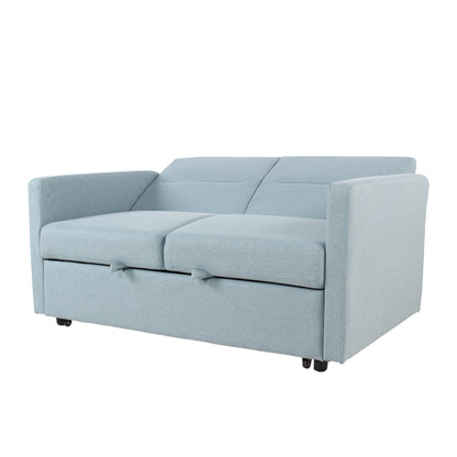 Bolton Loveseat Sleeper - Light Blue