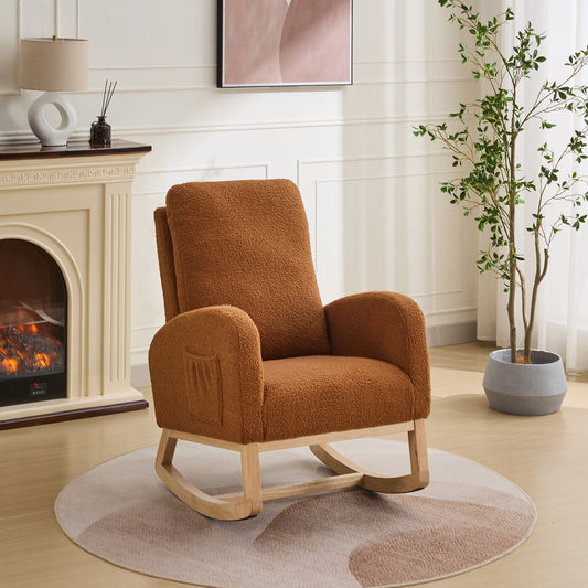 Lester Rocking Chair - Caramel