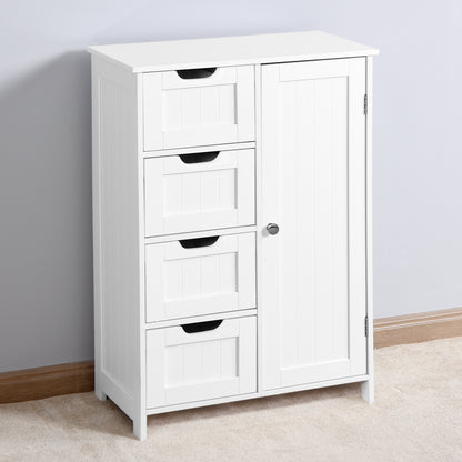 Jaro Bathroom Storage Cabine - White