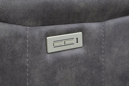 Lennox Console Loveseat - Dark Gray