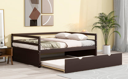 Zim Twin Size Daybed with Twin Size Trundle - Espresso