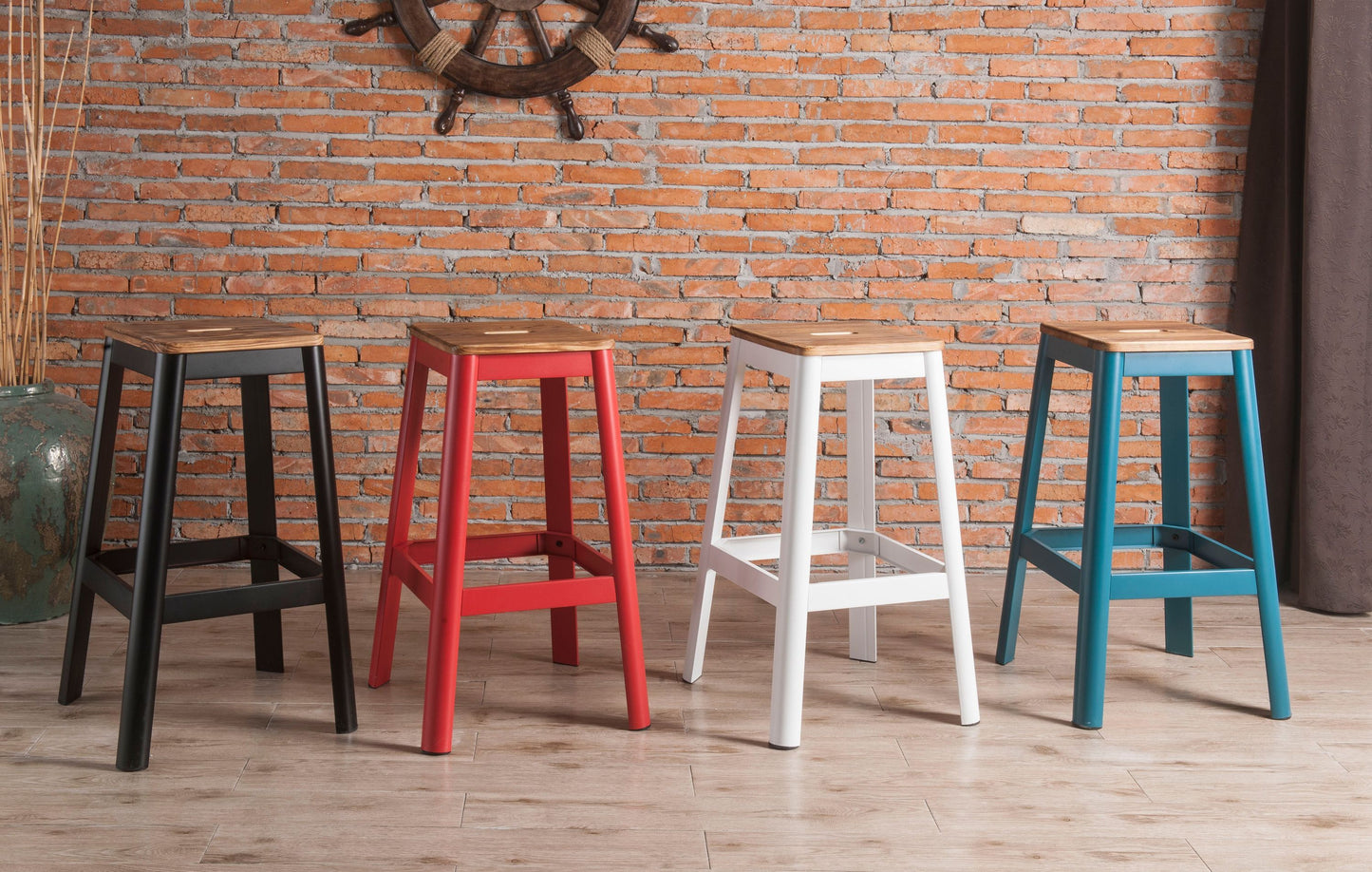 Jet Bar Stool  - Black