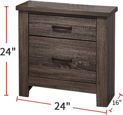 Sato Solidwood Nightstand - Natural