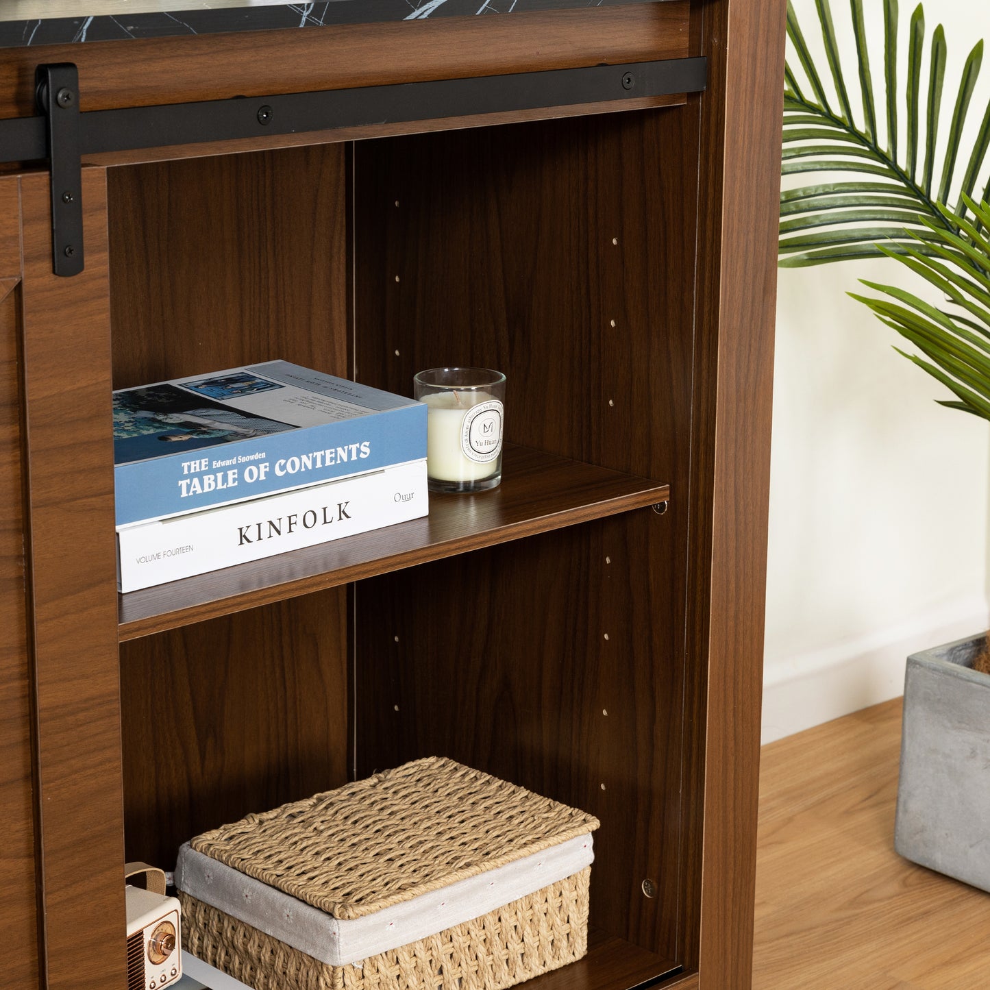 Otis Storage Cabinet - Brown