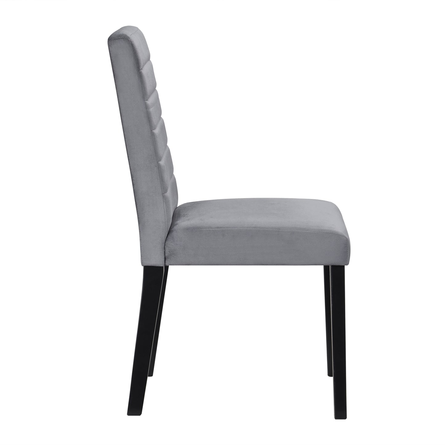 Mobix Dining Velvet Chair (Set of 2) - Gray