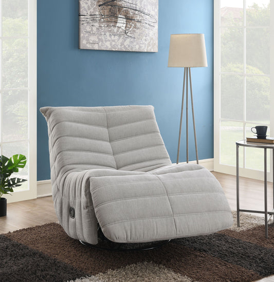 Talmon Glider Recliner w/Swivel - Gray