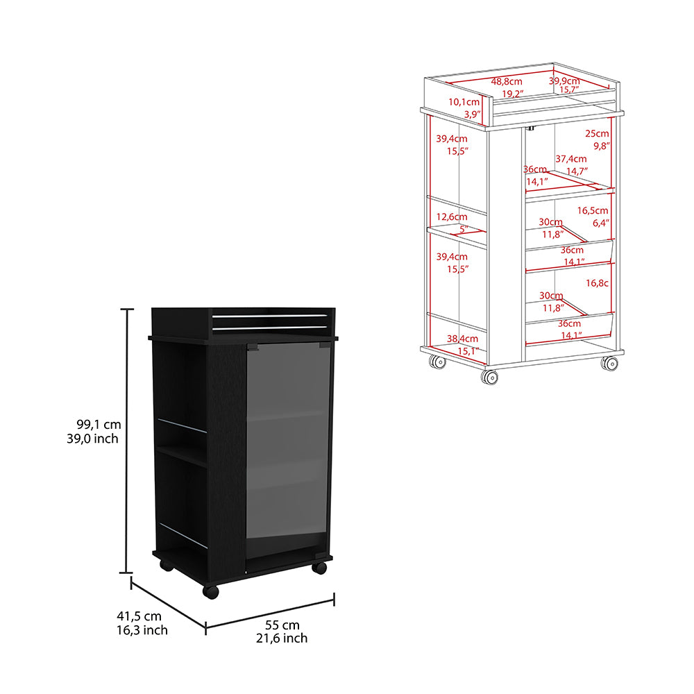 Vinoluxe Bar Cart