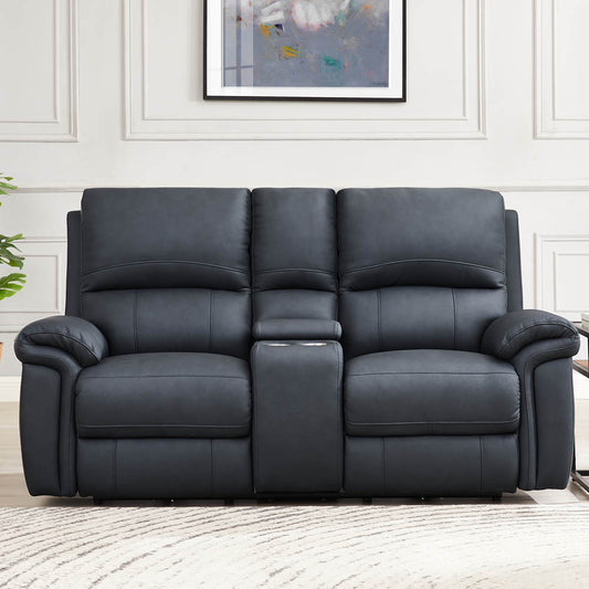 Marco Power Zero Gravity Reclining Loveseat - Gunmetal