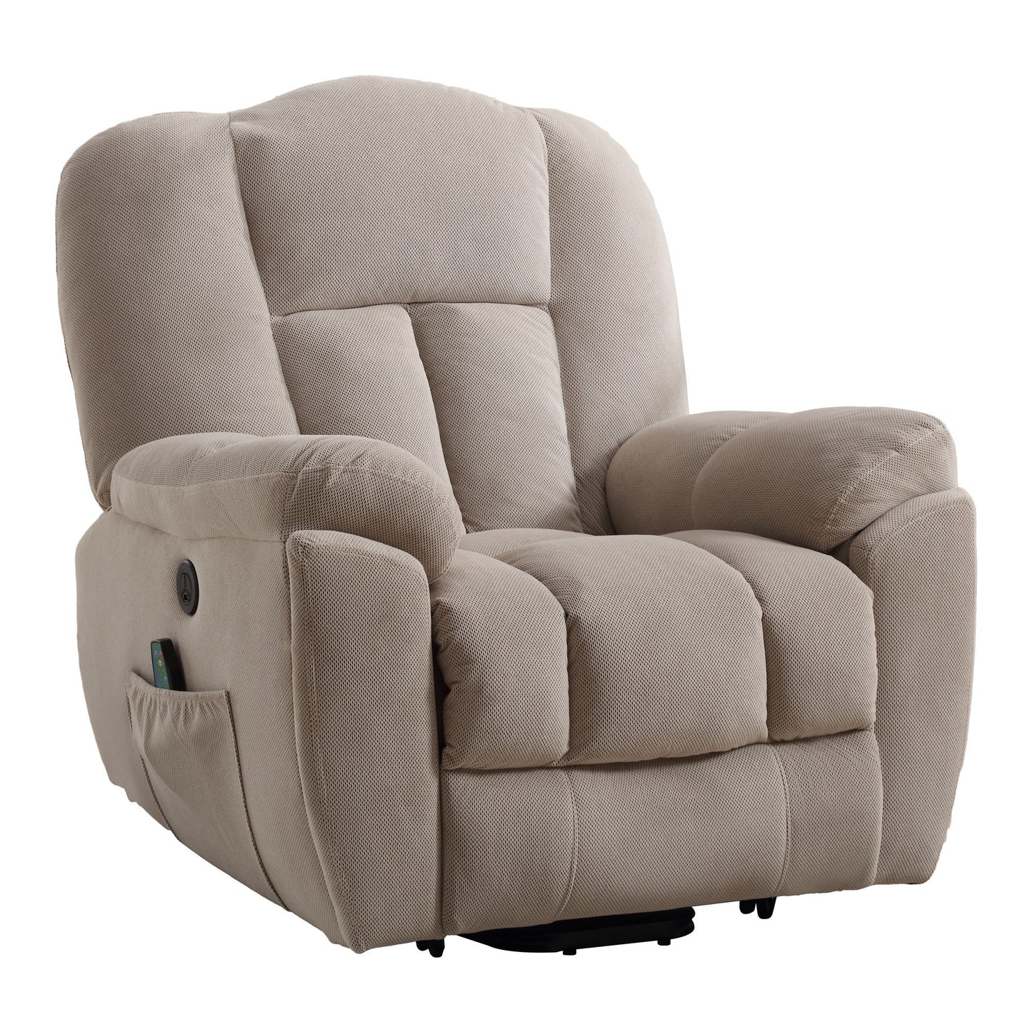 Minder Power Lift Recliner Chair Recliners - Beige