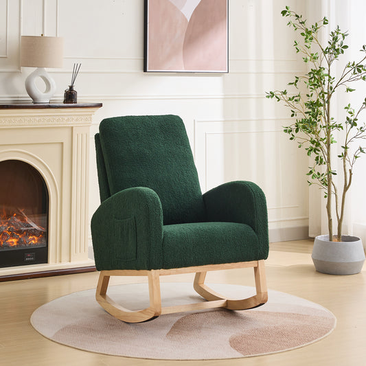 Lester Rocking Chair - Green