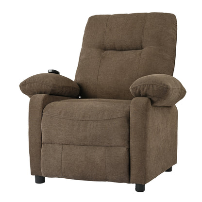 Aston Recliner Chair with Message and Heater - Brown