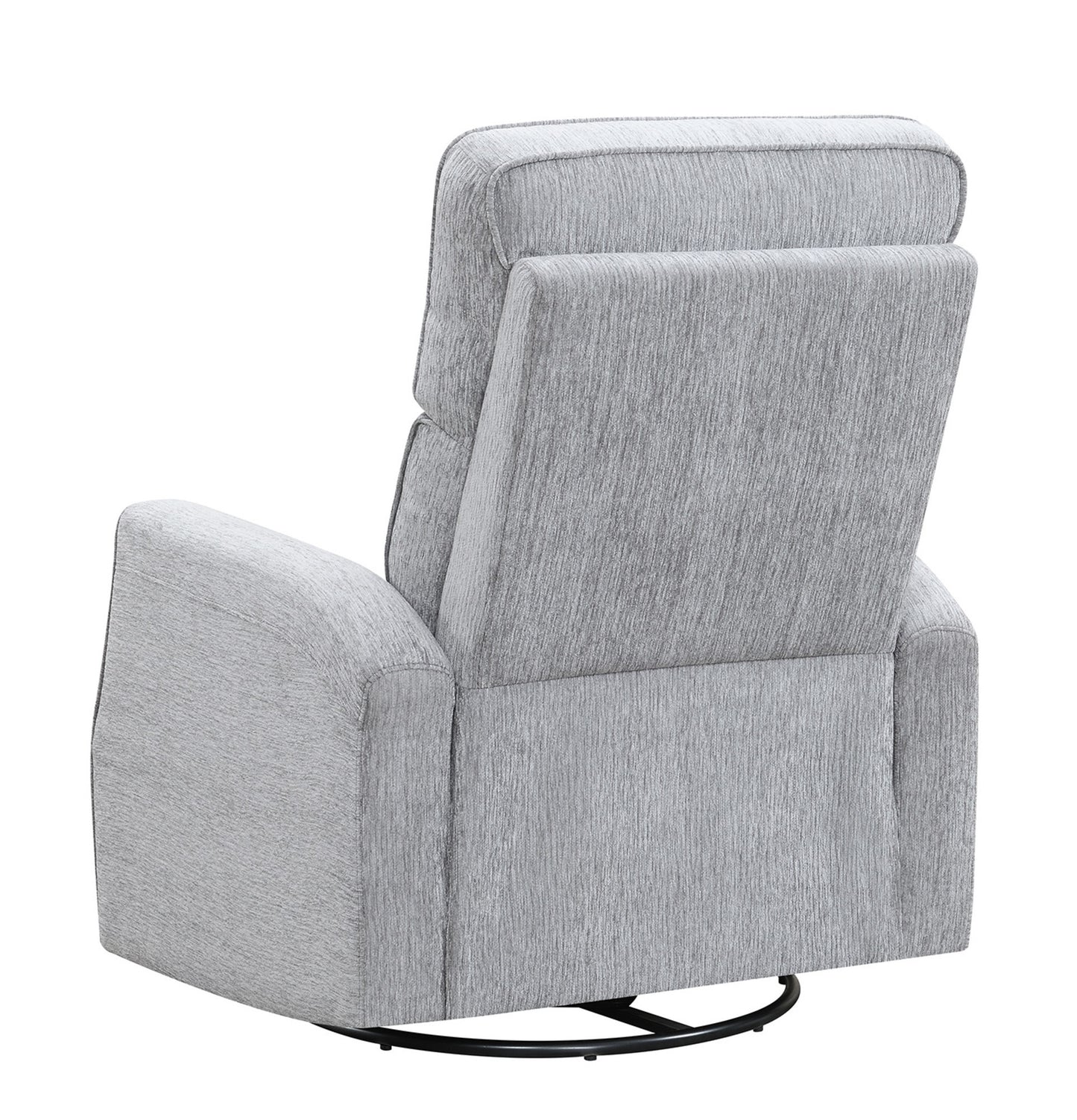 Tavor Swivel Gliding Recliner - Gray