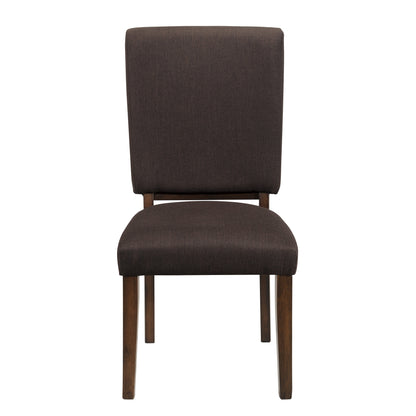 Barton Fabric Side Chairs (Set of 2) - Brown