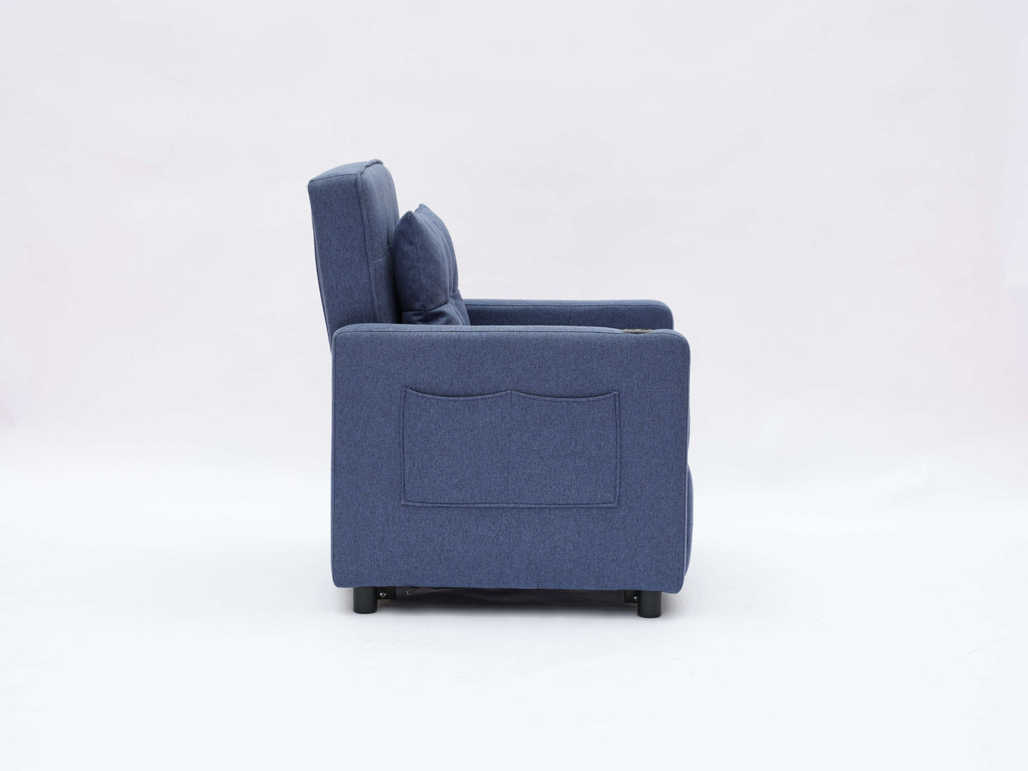 Sleeper Chair 3-in-1 Convertible - Navy Blue