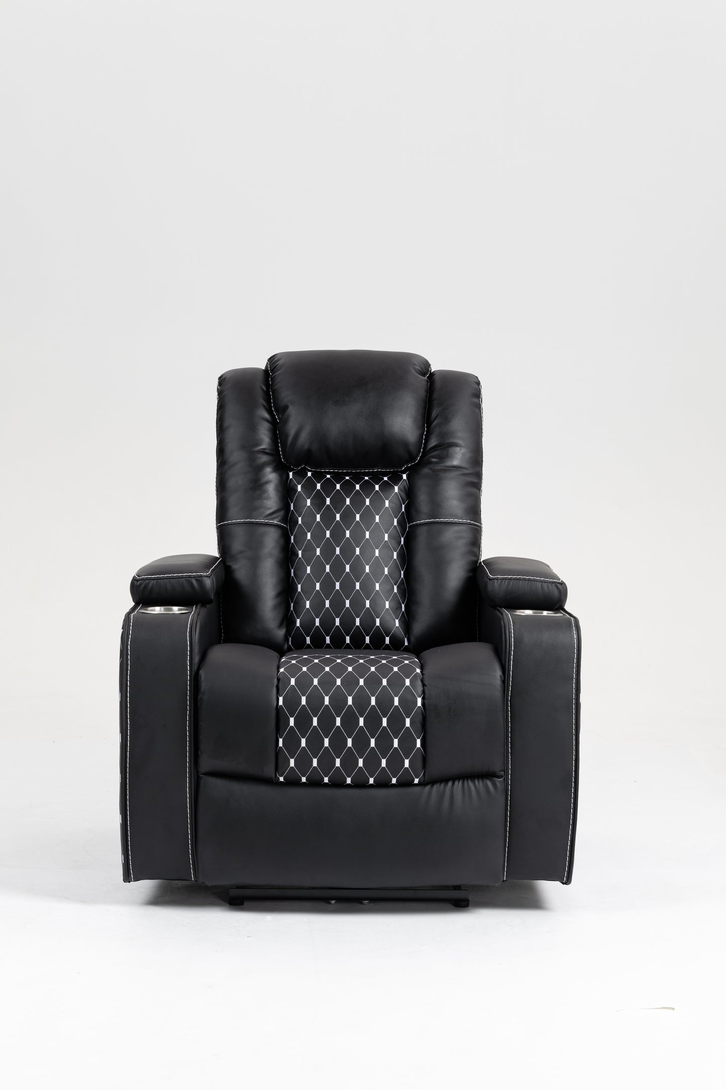 Warner II Power Recliner with Multifunctional Features - Black