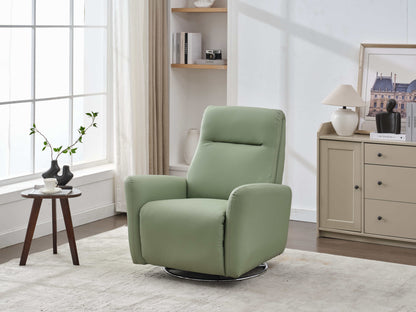 Mosley Swivel Glider Recliner Chair - Green